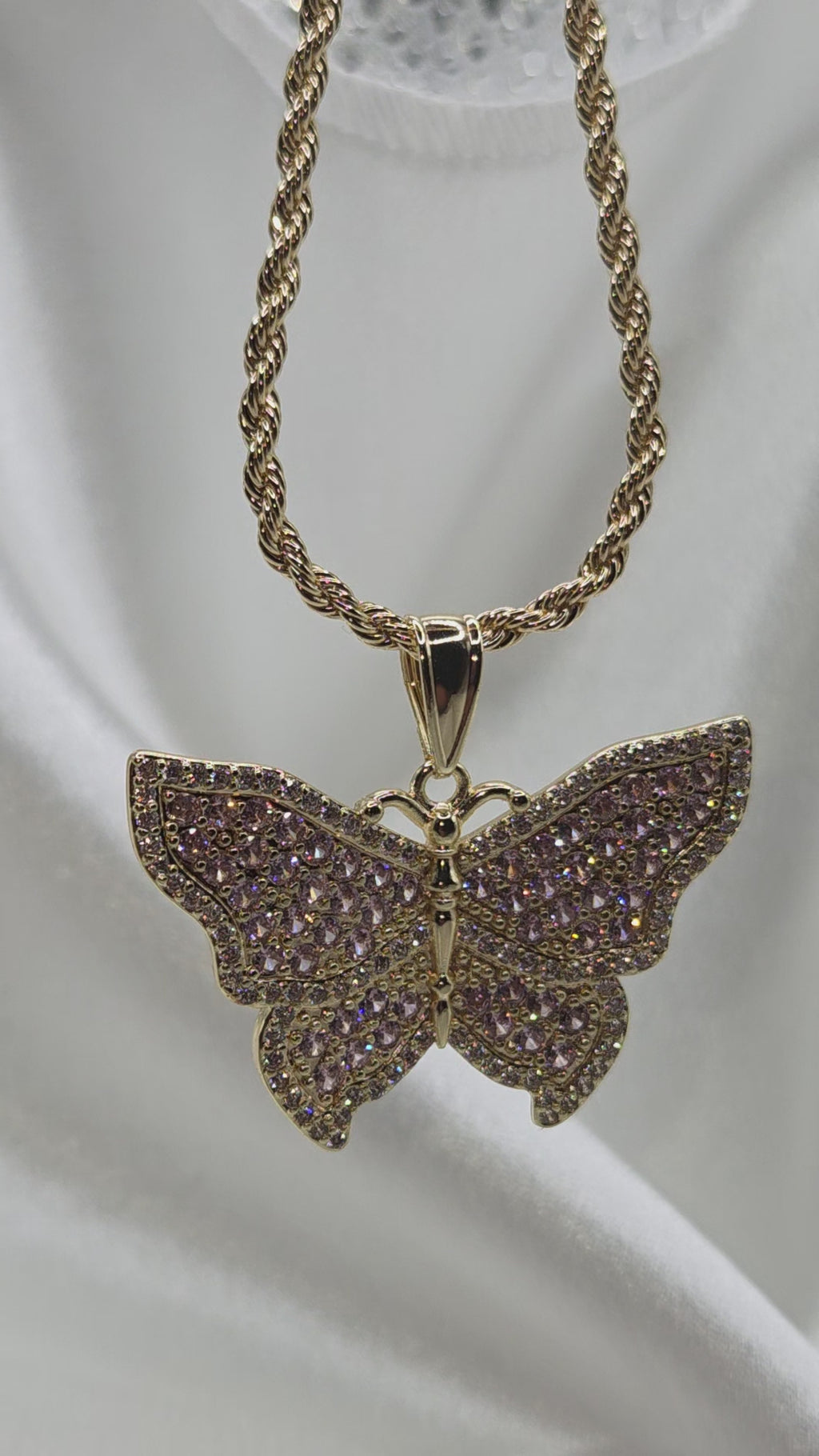 Butterfly Rope Necklace