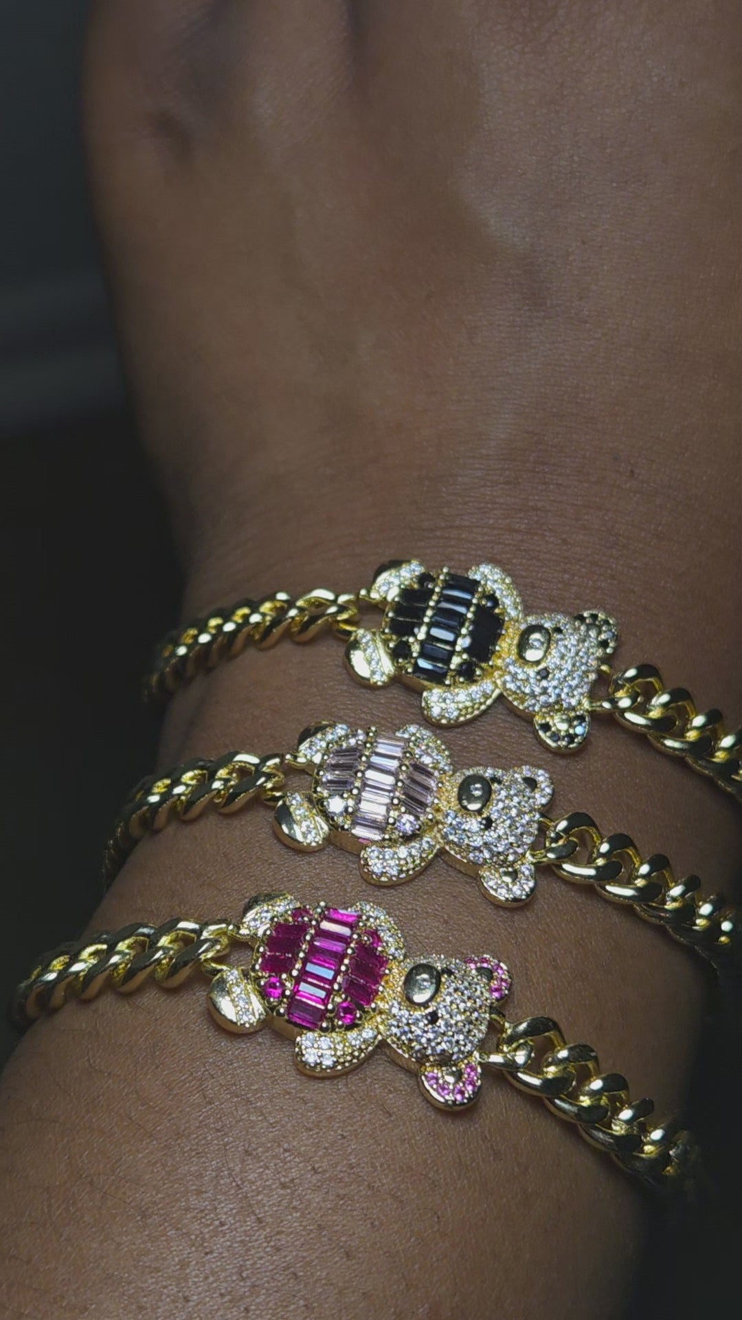 Teddy Bear Bracelet 16 inch