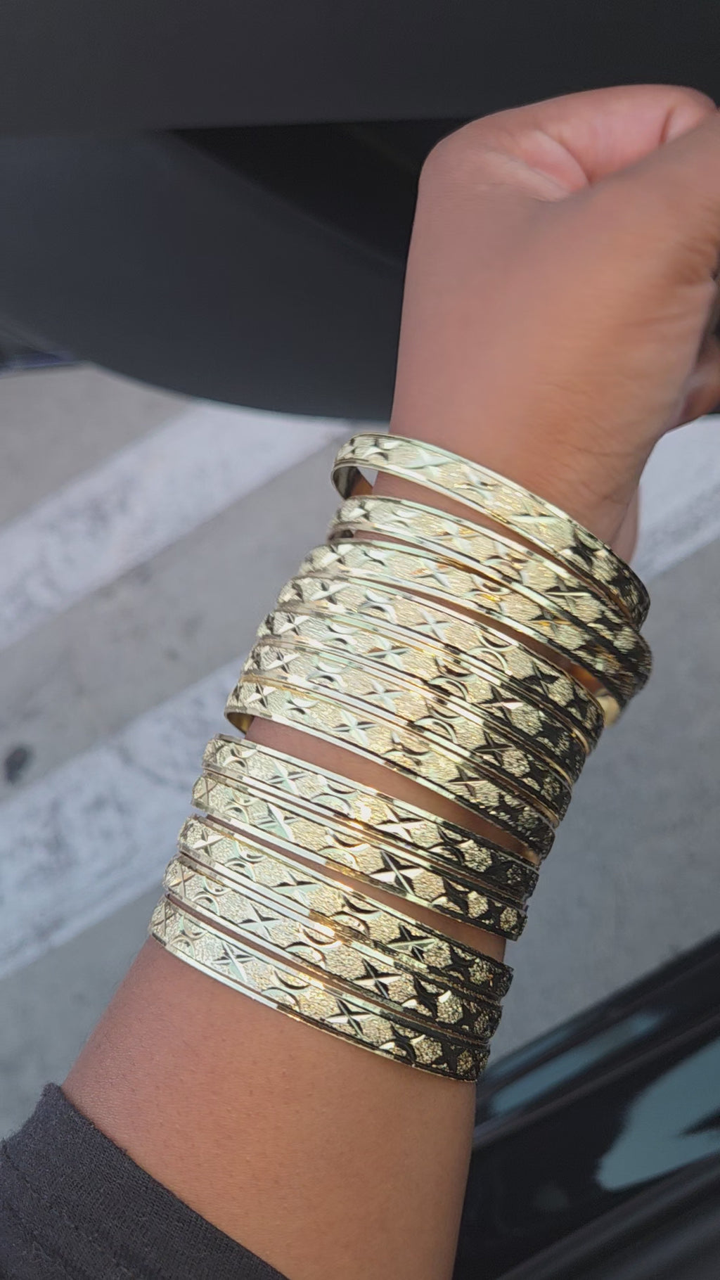 Gold Bangles