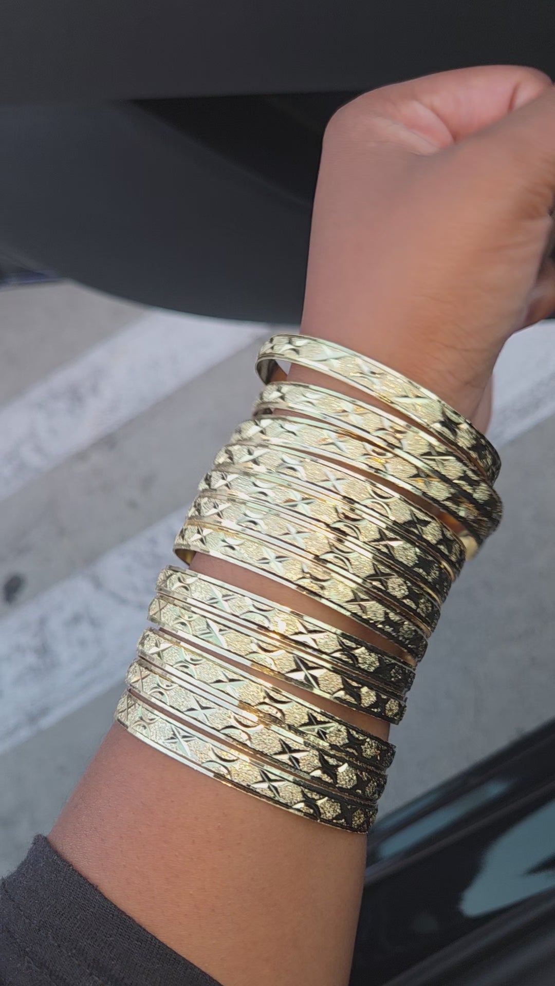 Gold Bangles