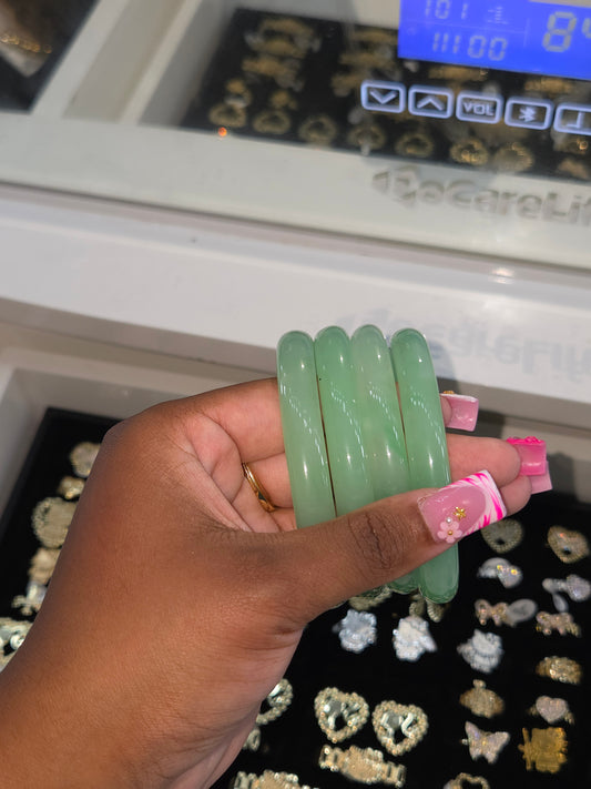 Colored Jade Bracelet