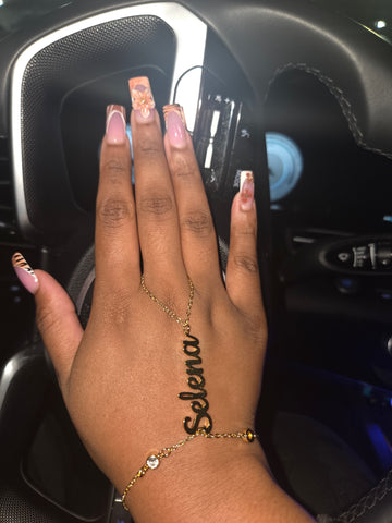 Custom Name Hand Chain