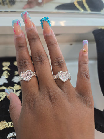 Silver Heart Ring
