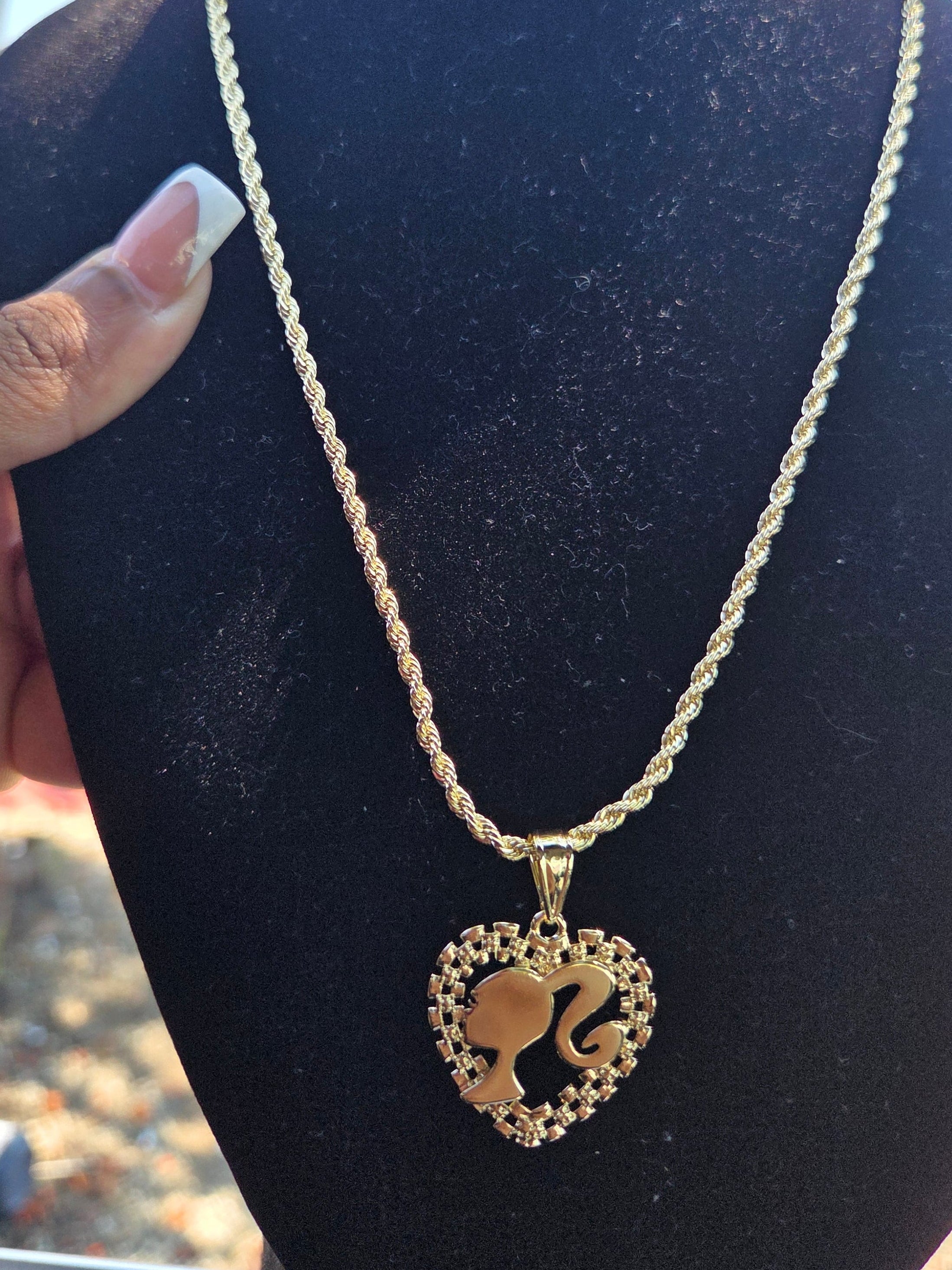 Rollie Barbie Rope Necklace