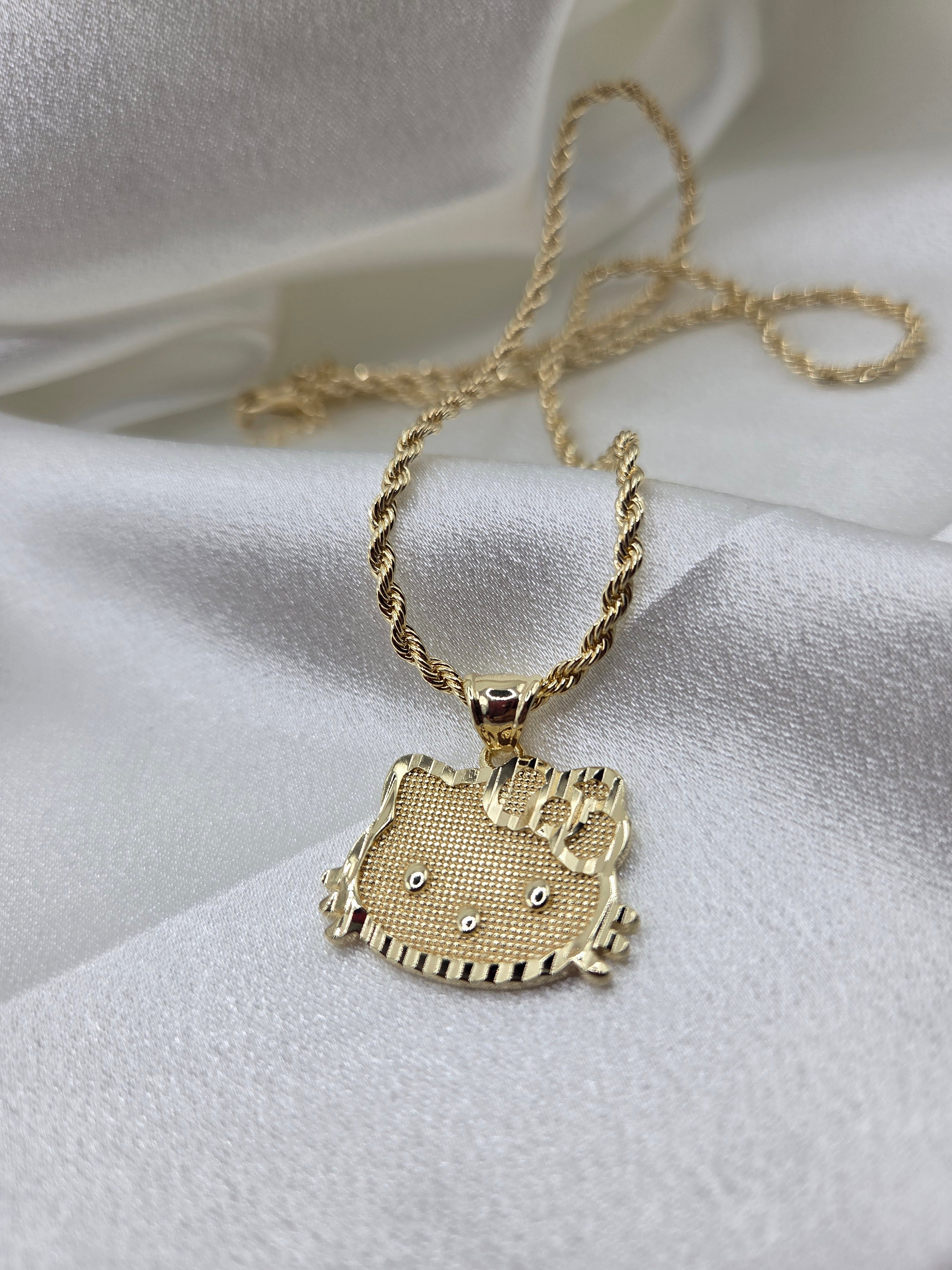 HK Face Necklace