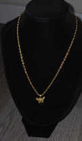 Butterfly Nugget Rope Chain