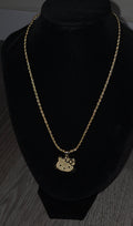 HK Face Necklace