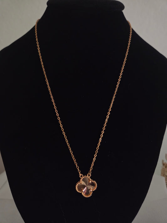 Gold Flower Necklace