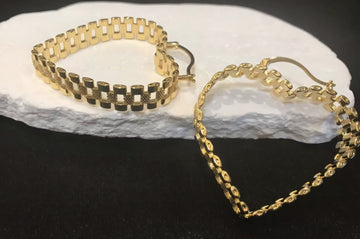 Rollie Heart Earrings
