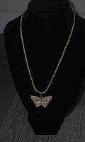 Butterfly Rope Necklace