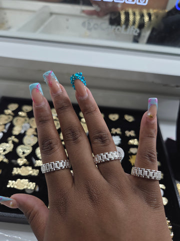 Silver Rollie Ring