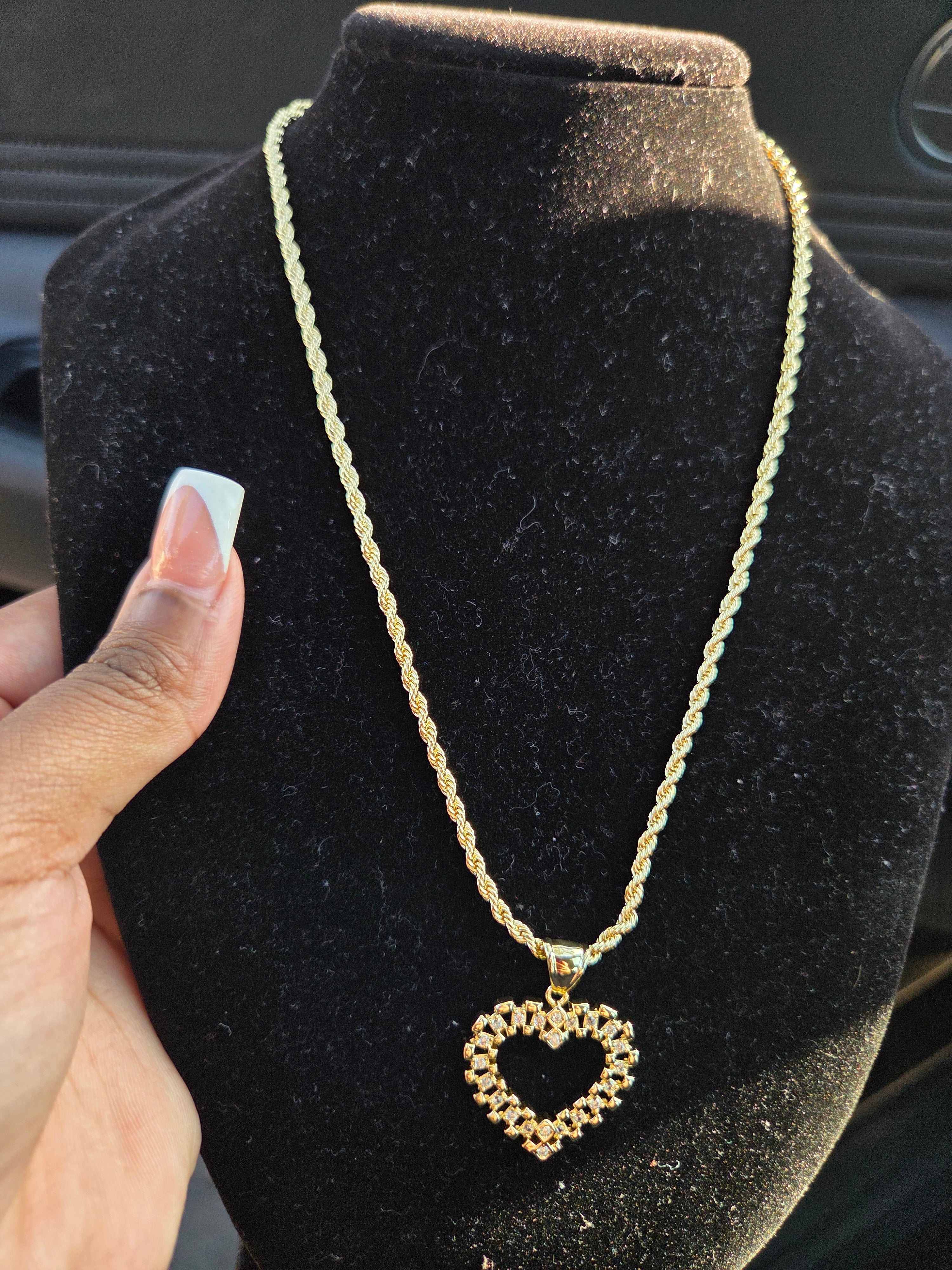 Rolex Heart chain
