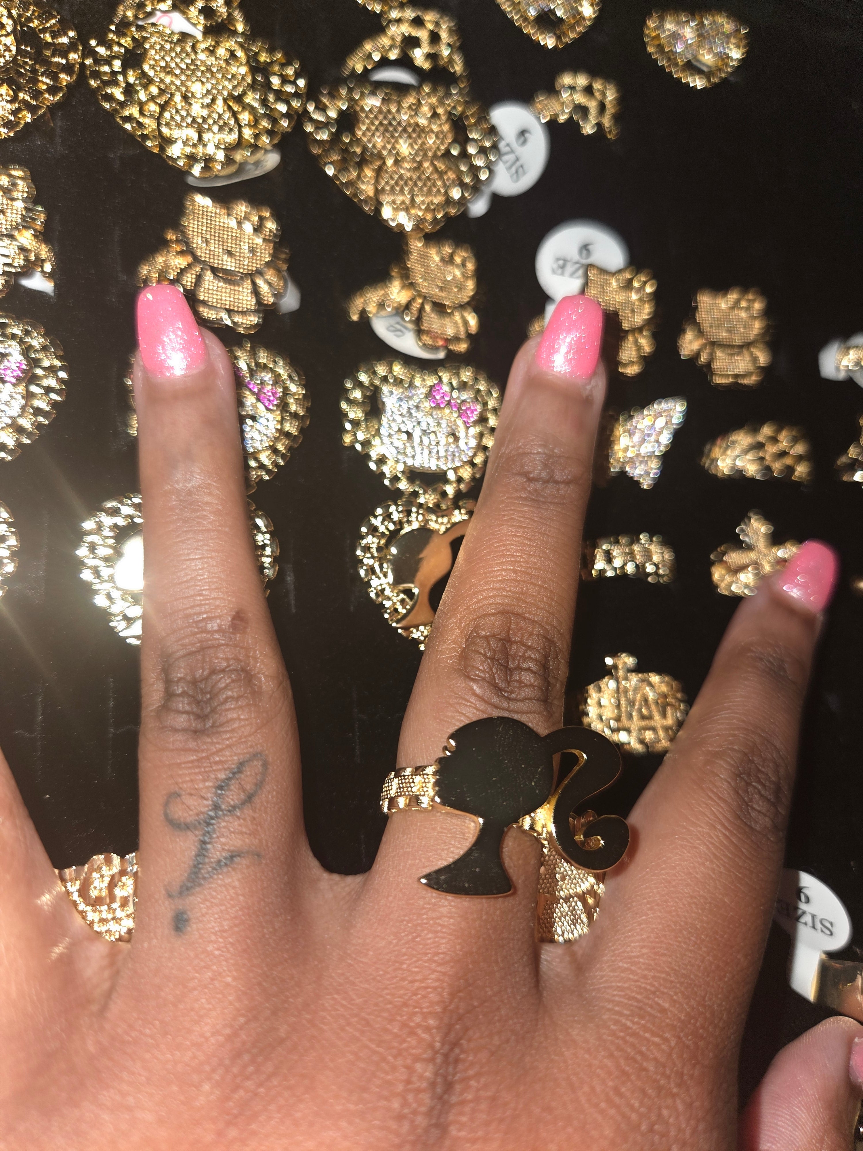 Barbie Rollie Ring