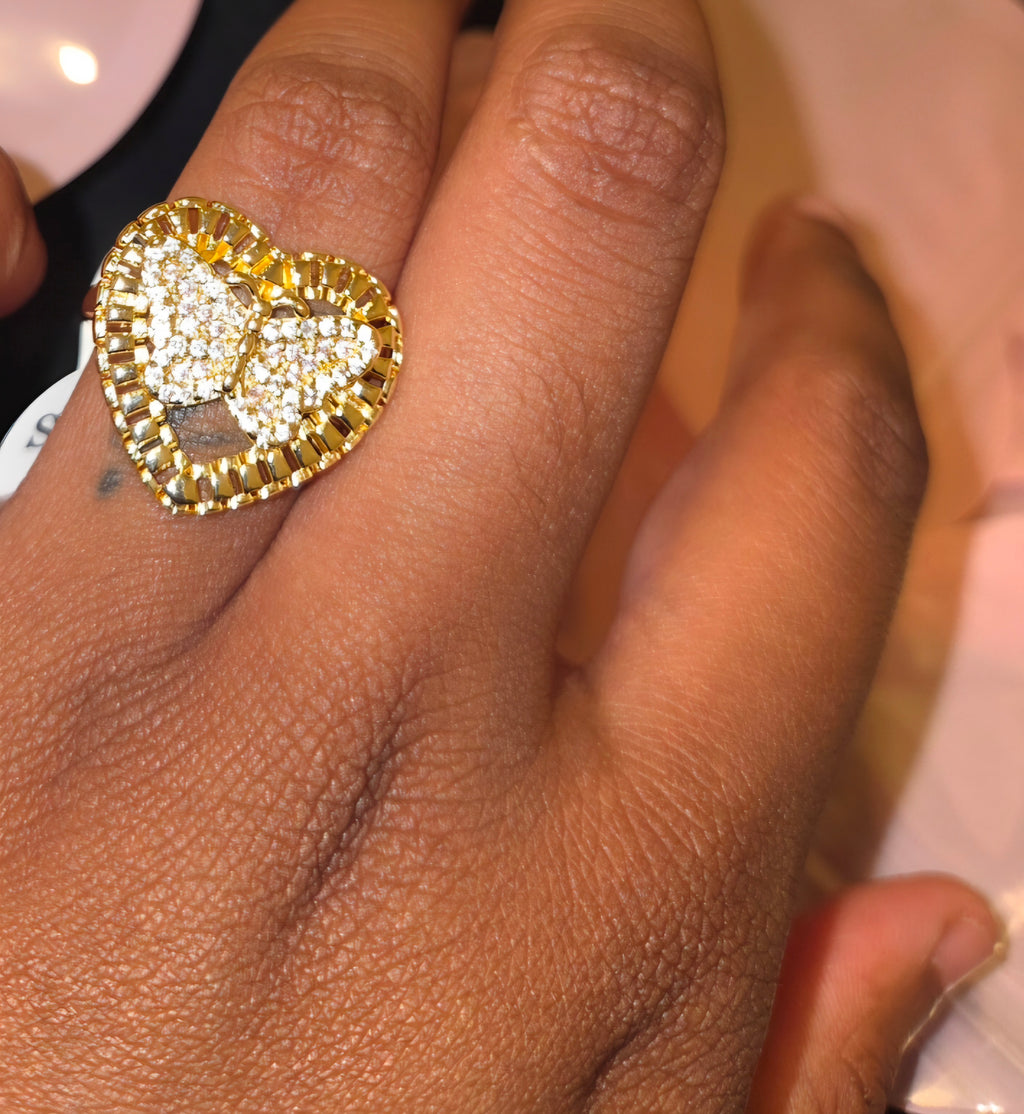 Butterfly Rollie Ring