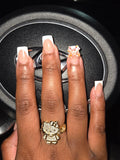 HK Kitty Rolex Ring (7-9 in-stock)