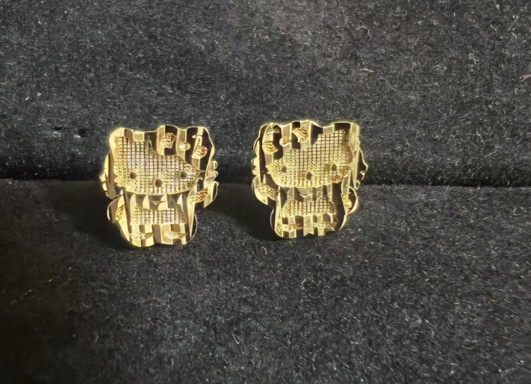 HK Stud Earrings