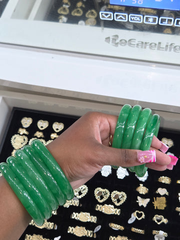 Colored Jade Bracelet
