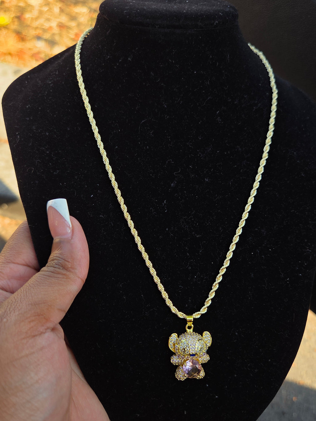 Stitch Rope Necklace