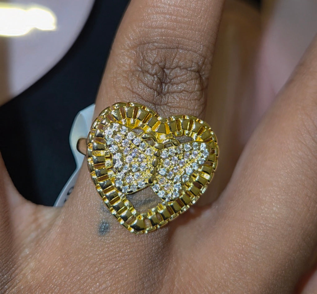 Butterfly Rollie Ring