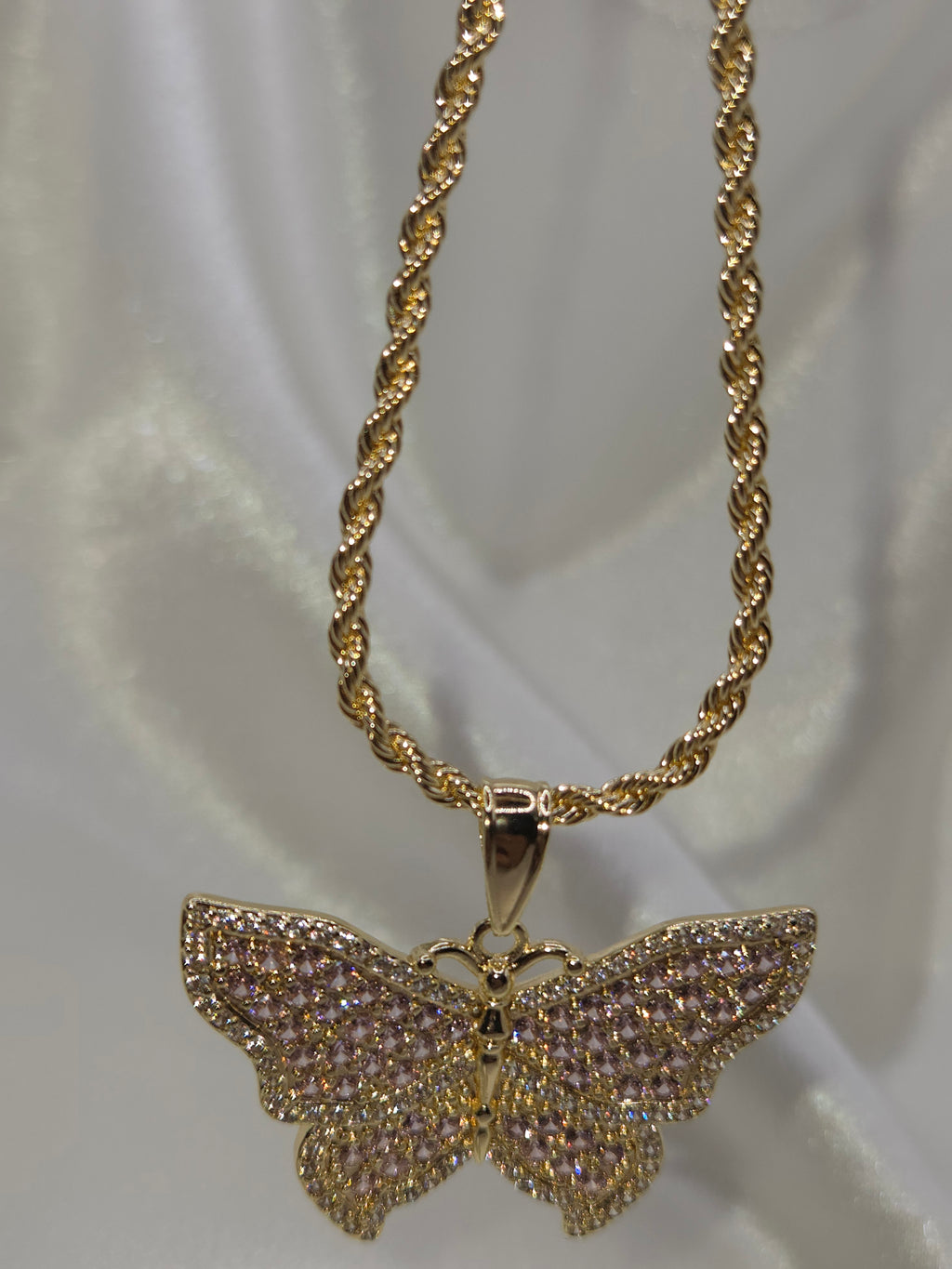 Butterfly Rope Necklace